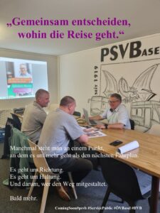 “Gemeinsam entscheiden, wohin die Reise geht.”